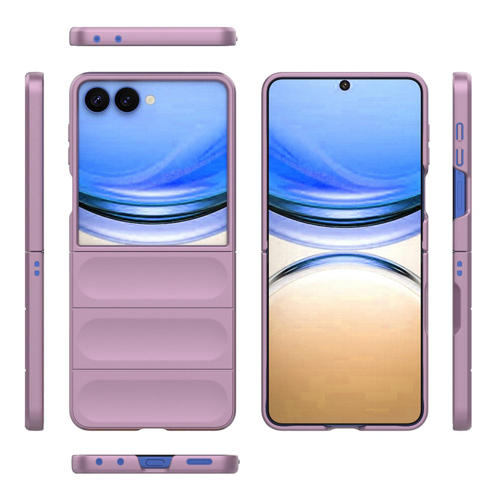 Fodral för Samsung Galaxy Z Flip8 F776, Techsuit, Magic Shield, Lila