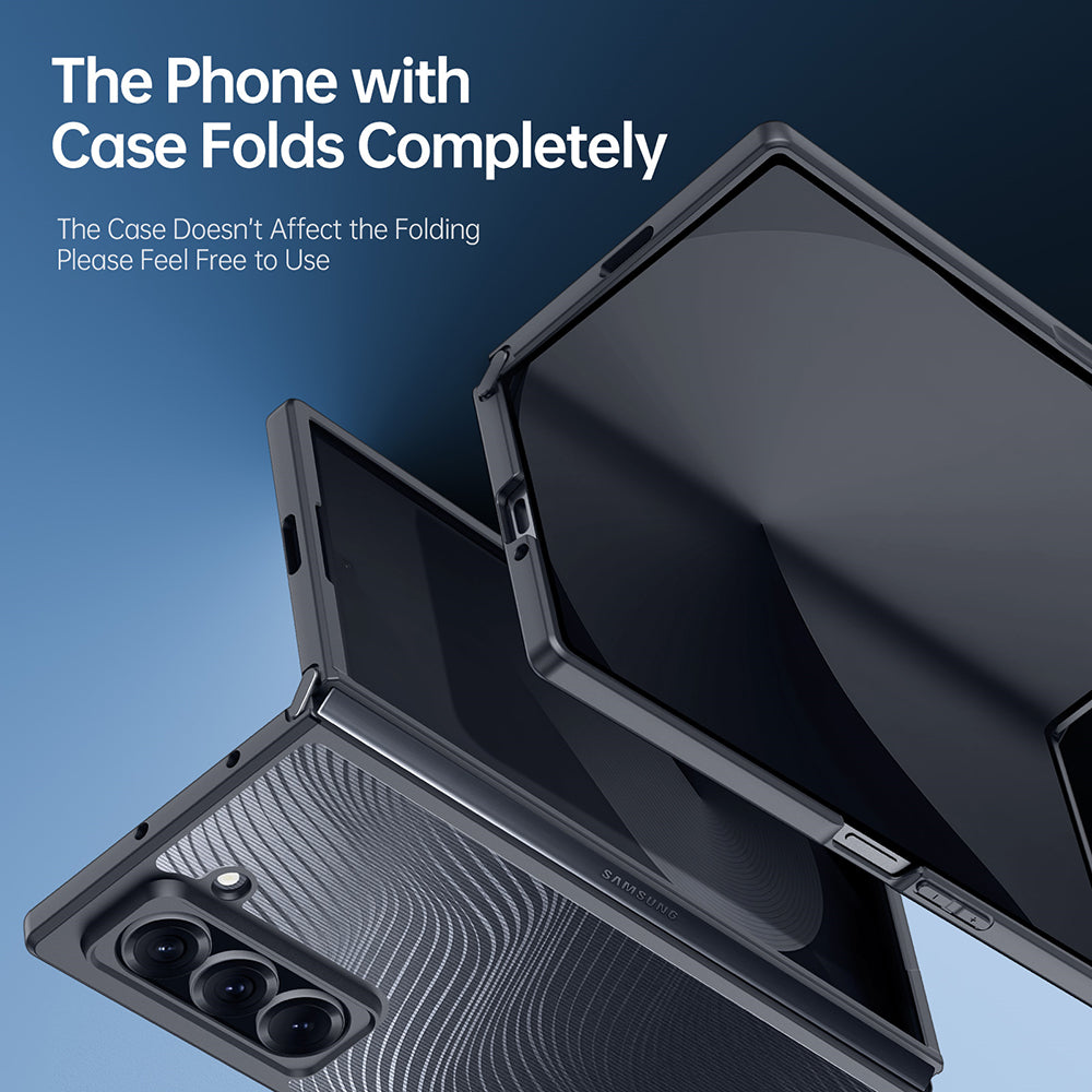 Fodral för Samsung Galaxy Z Fold Special, DUX DUCIS, Aimo, Svart