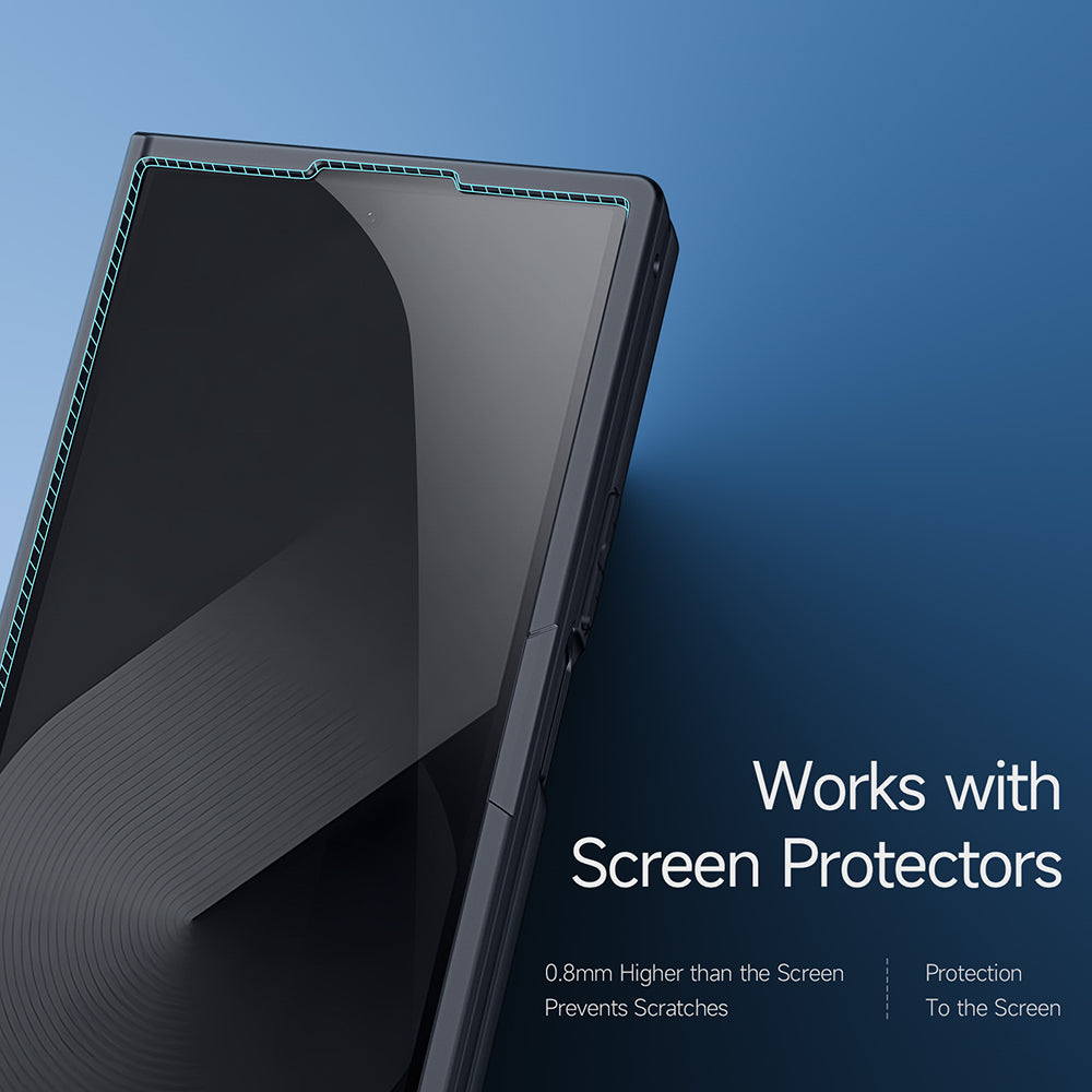Fodral för Samsung Galaxy Z Fold Special, DUX DUCIS, Aimo, Svart