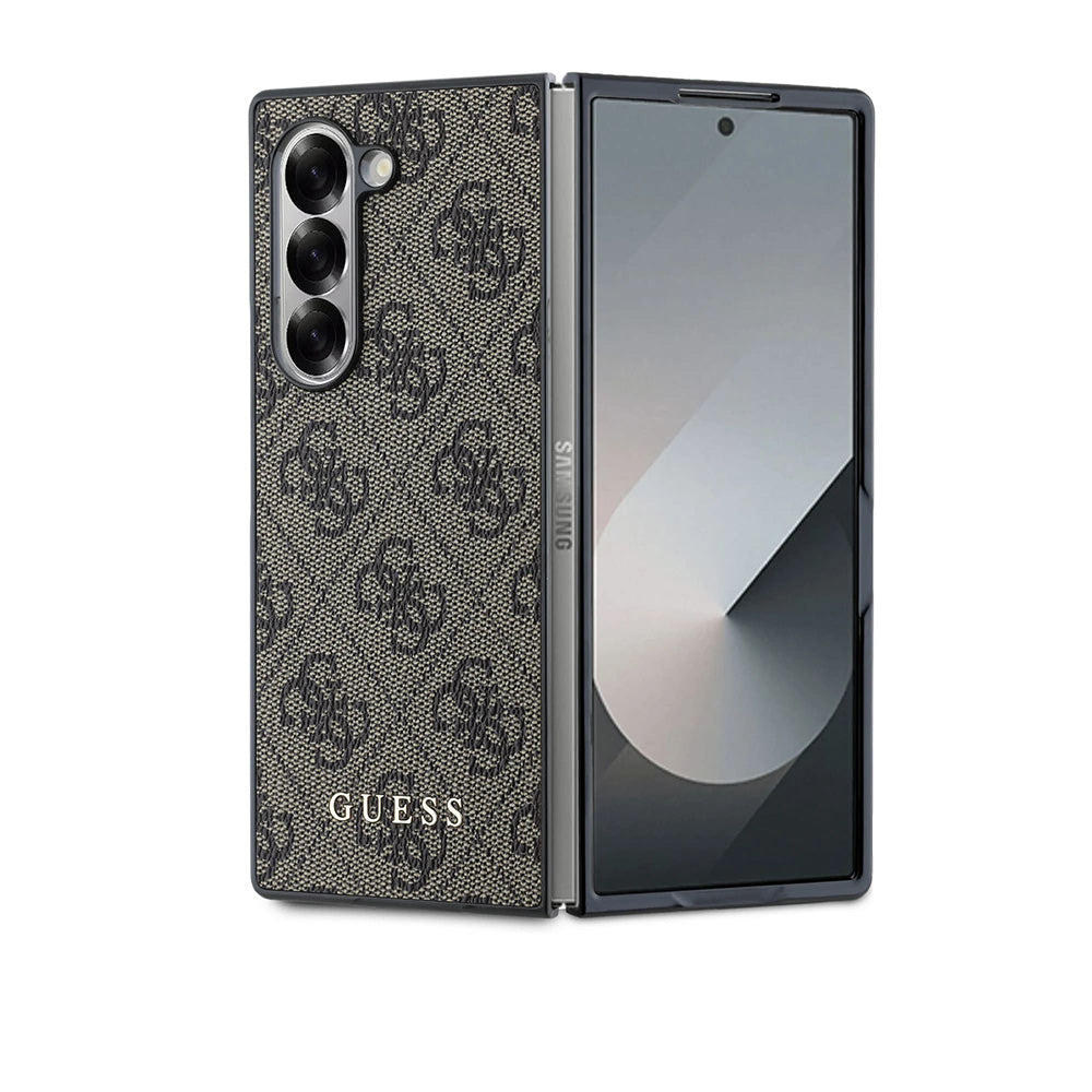 Fodral för Samsung Galaxy Z Fold6 F956, Guess, 4G, Brun