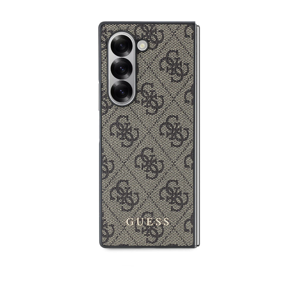 Fodral för Samsung Galaxy Z Fold6 F956, Guess, 4G, Brun