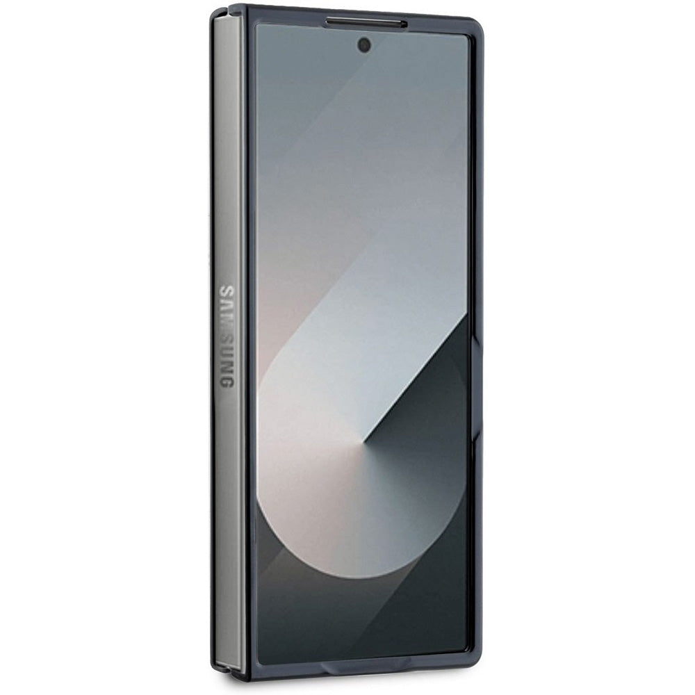 Fodral för Samsung Galaxy Z Fold6 F956, Guess, 4G Metal Logo, Brun
