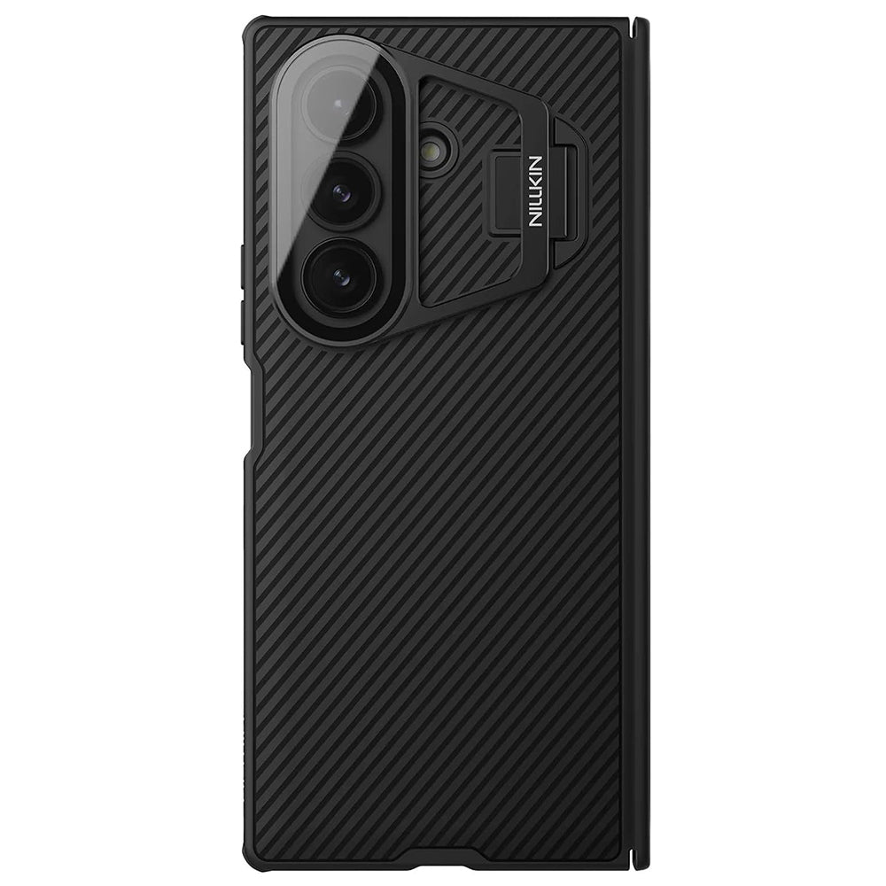 Fodral för Samsung Galaxy Z Fold7 F966, Nillkin, CamShield Prop med transparent linslock, svart