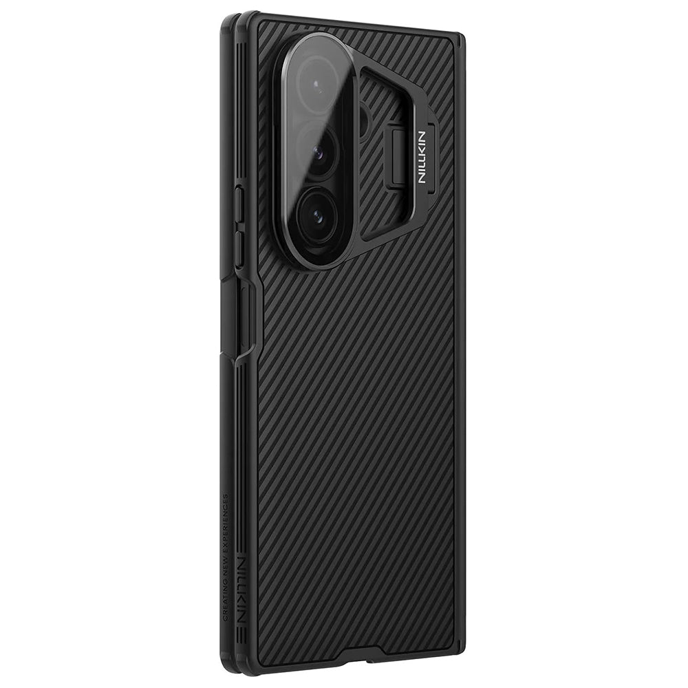 Fodral för Samsung Galaxy Z Fold7 F966, Nillkin, CamShield Prop med transparent linslock, svart