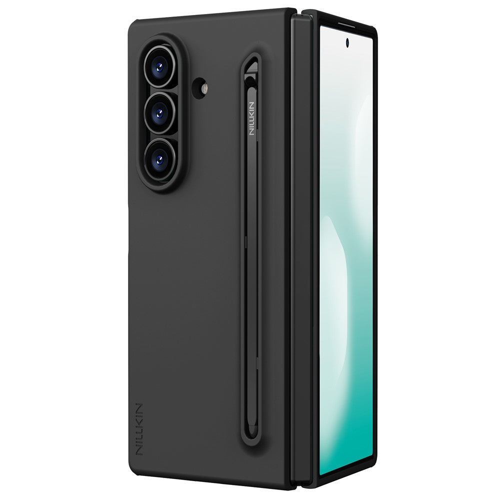 Fodral för Samsung Galaxy Z Fold7 F966, Nillkin, Flex Pure med S-Pen-hållare, Svart