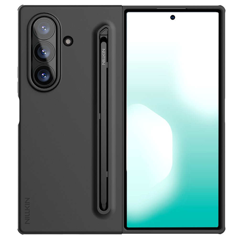 Fodral för Samsung Galaxy Z Fold7 F966, Nillkin, Flex Pure med S-Pen-hållare, Svart