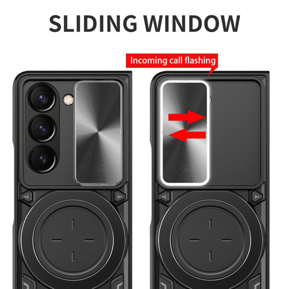 Fodral för Samsung Galaxy Z Fold8 F971, Techsuit, CamGuard Pro, Lila