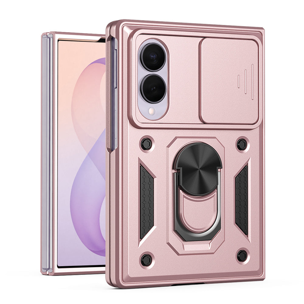 Fodral för Samsung Galaxy Z Fold8 F971, Techsuit, CamShield, Roséguld