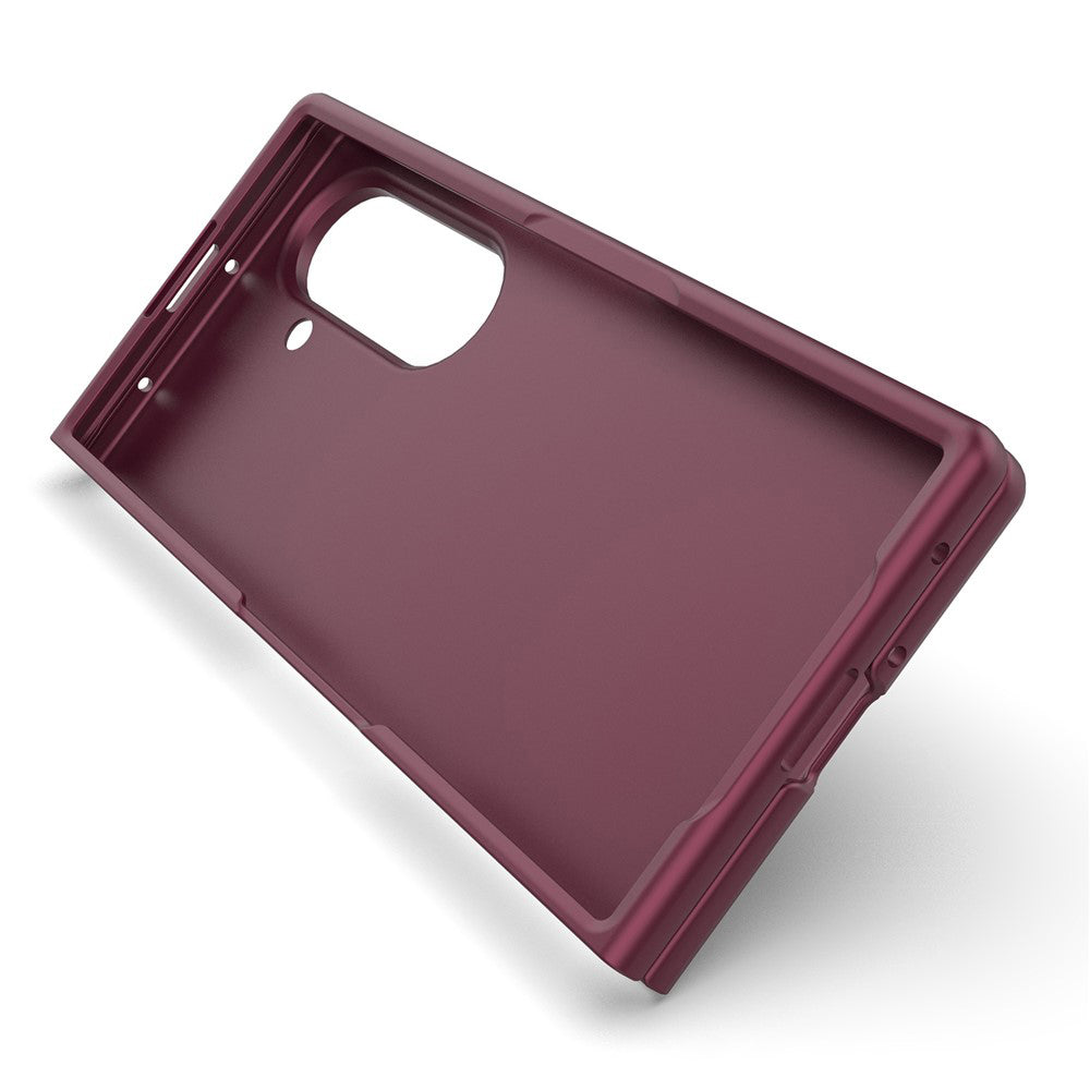 Fodral för Samsung Galaxy Z Fold8 Ultra F976, Techsuit, Magic Shield, Vinröd