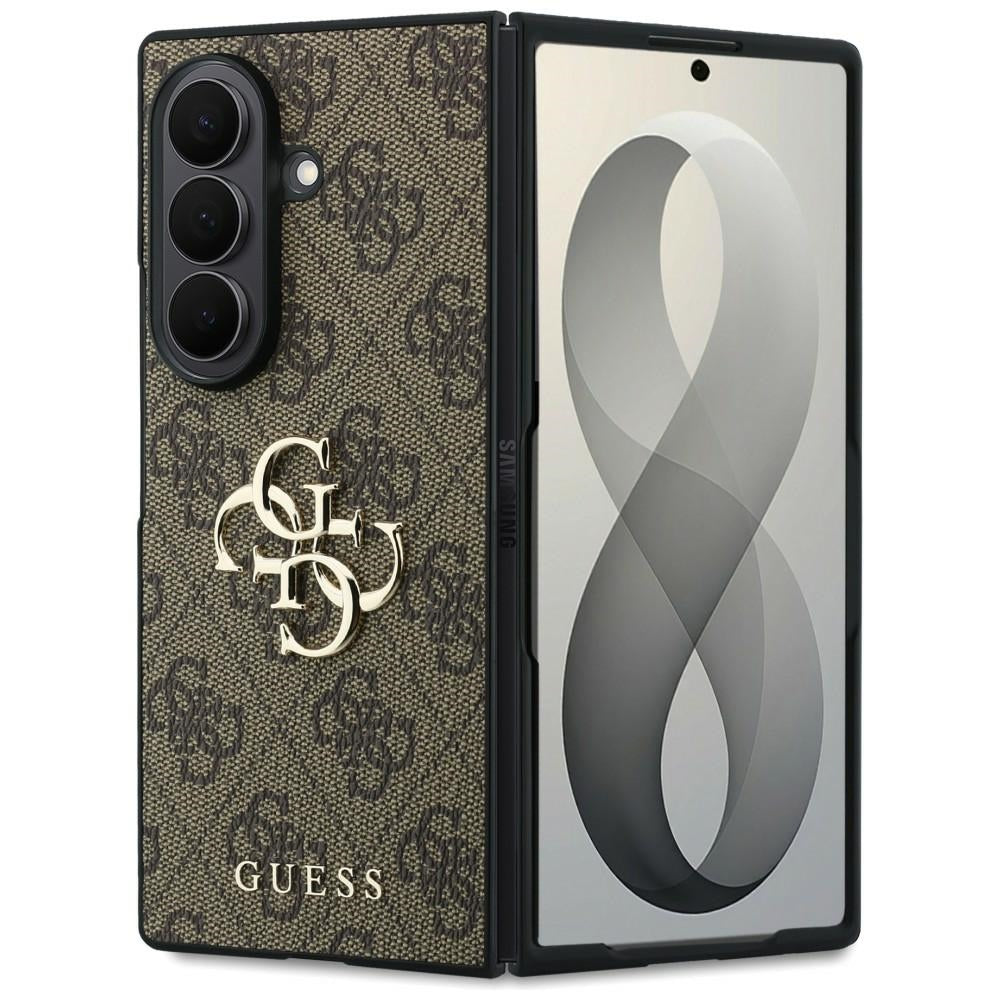 Fodral för Samsung Galaxy Z Fold8 Ultra F976, Guess, 4G Big Logo, Brun