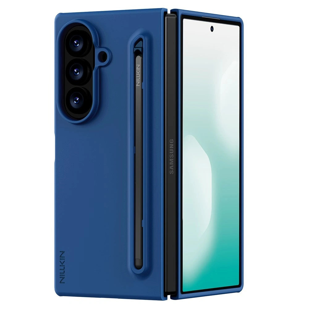 Fodral för Samsung Galaxy Z Fold8 Ultra F976, Nillkin, Flex Pure med S-Pen-hållare, Blå