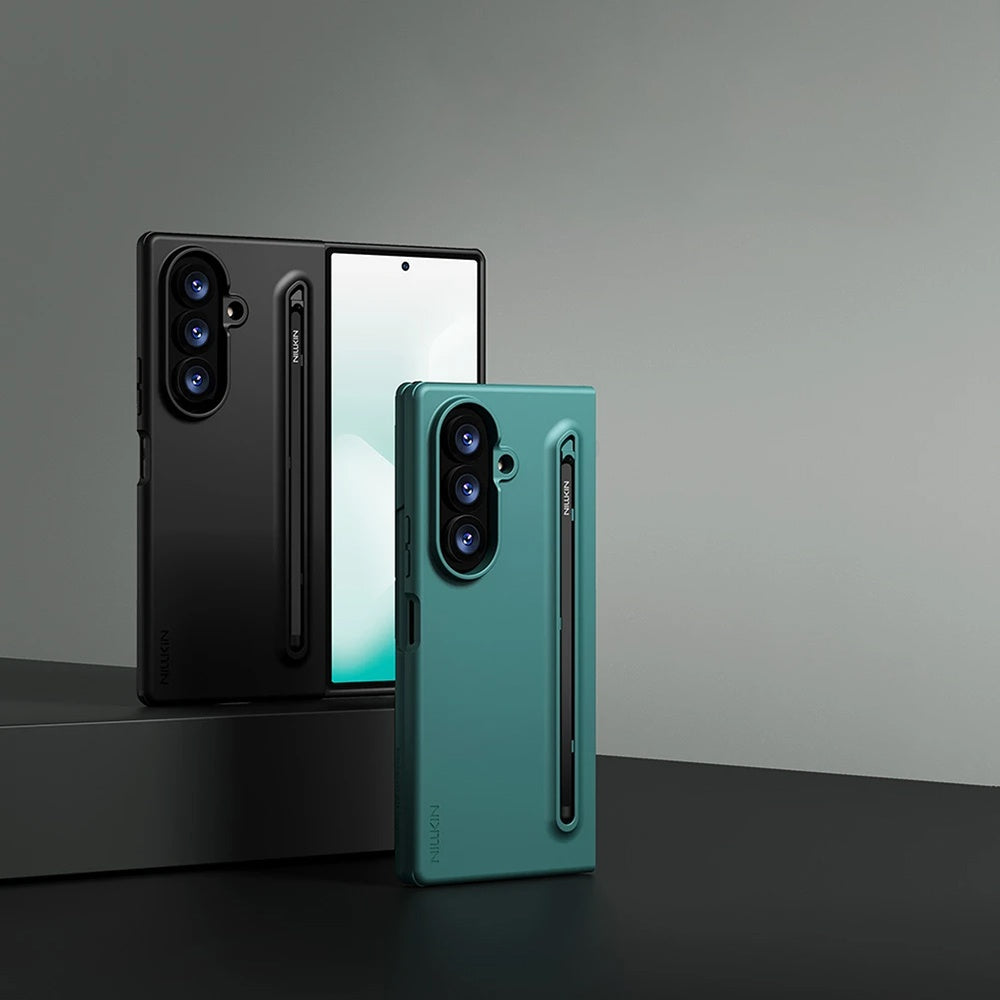Fodral för Samsung Galaxy Z Fold8 Ultra F976, Nillkin, Flex Pure med S-Pen-hållare, Blå