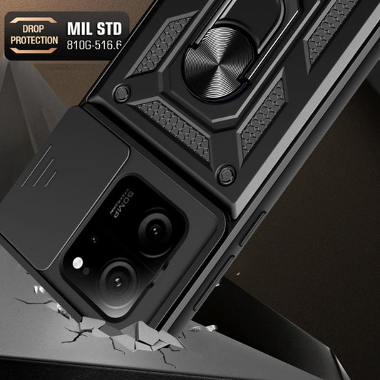 Fodral för Xiaomi 13T Pro / 13T, Techsuit, CamShield, Svart