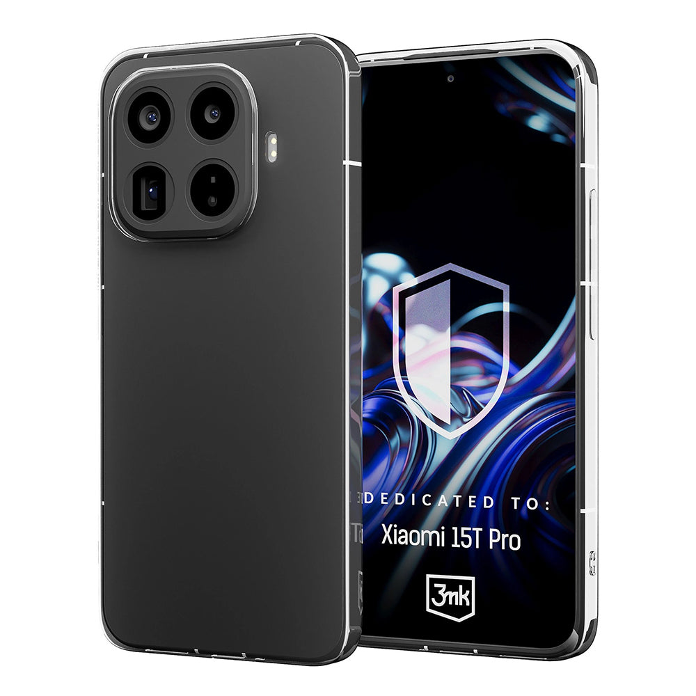 Skyddsfodral för Xiaomi 15T Pro, 3MK, Klar, Transparent