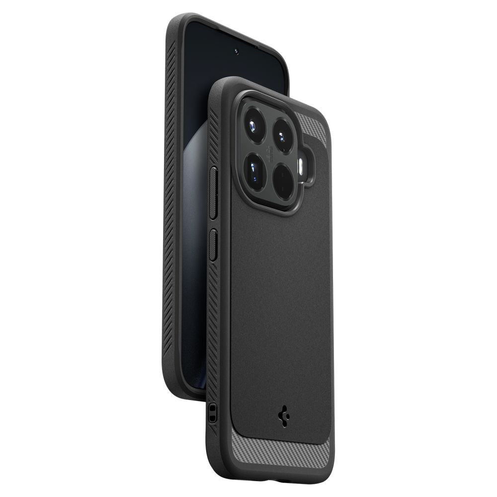 Skyddsfodral för Xiaomi 15T Pro, Spigen, Rugged Armor, Svart ACS11152