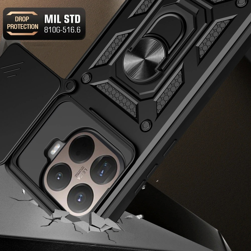 Skyddsfodral för Xiaomi 15T Pro, Techsuit, CamShield, Grön