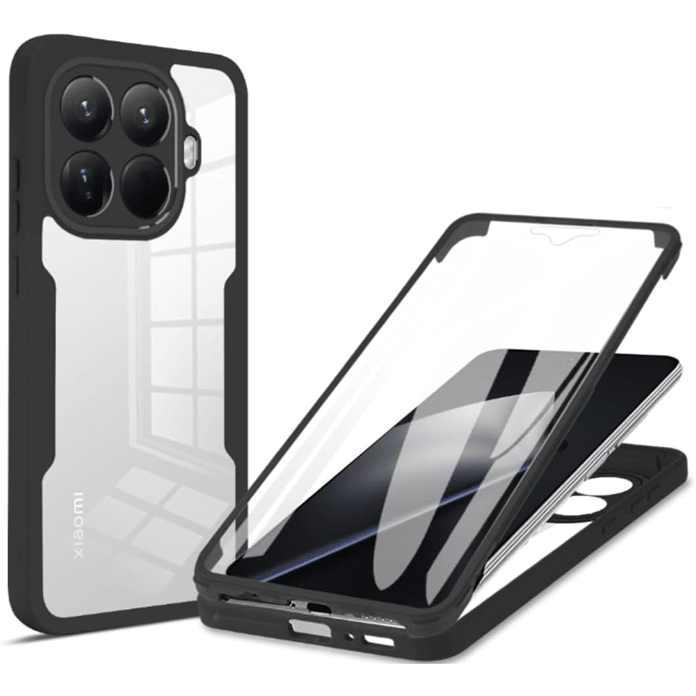 Case for Xiaomi 15T Pro, Techsuit, ColorVerse 360, Black