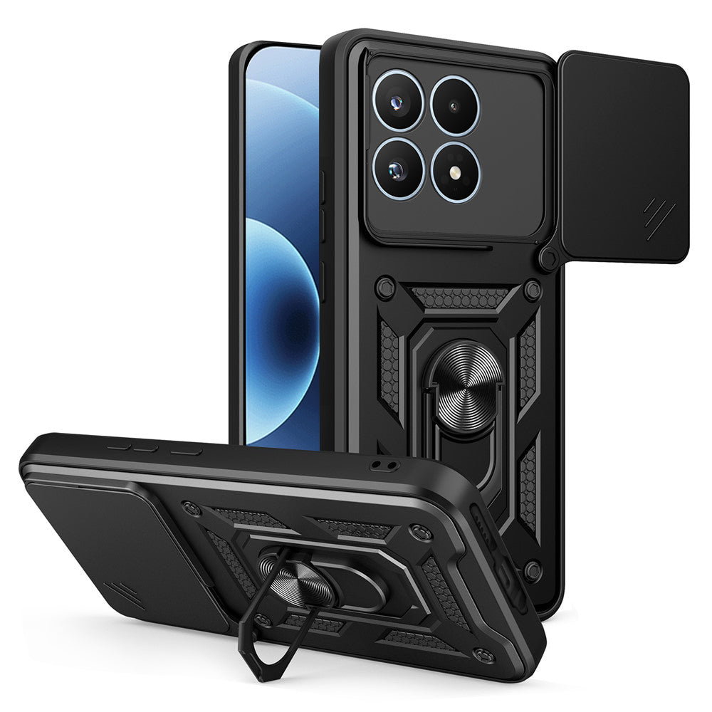 Fodral för Xiaomi 17, Techsuit, CamShield, Svart