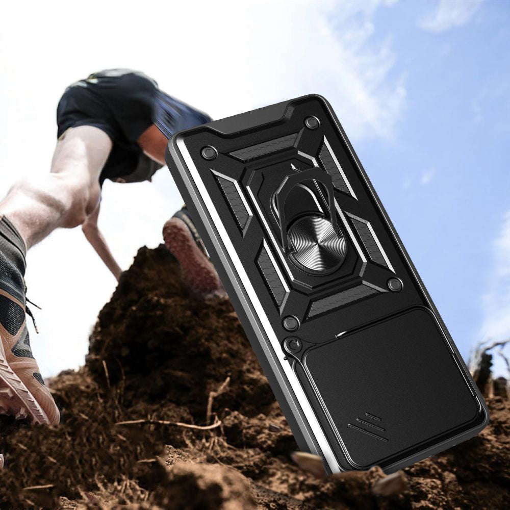 Fodral för Xiaomi 17, Techsuit, CamShield, Svart