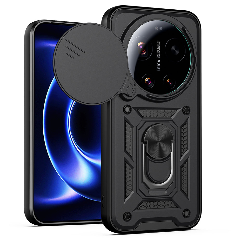 Case for Xiaomi 17 Ultra, Techsuit, CamShield, Black