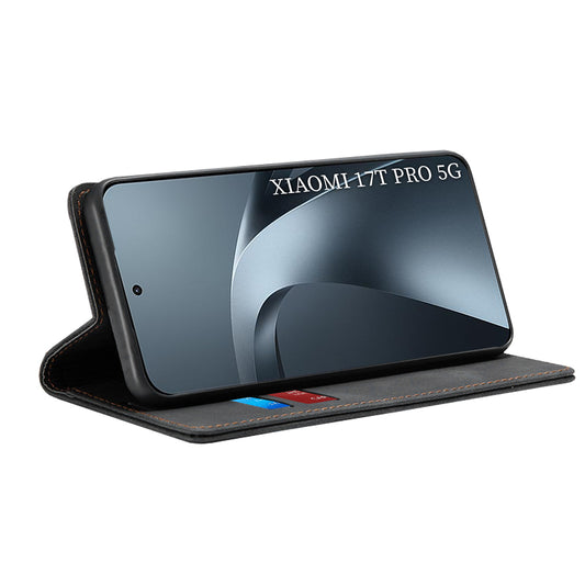 Fodral för Xiaomi 17T Pro, Techsuit, Confy, Svart