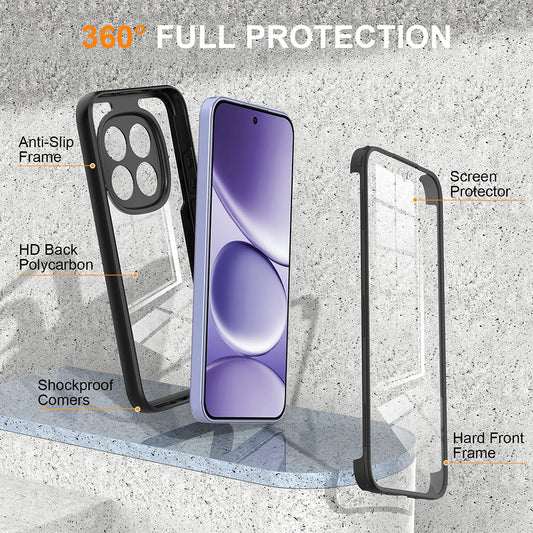 Fodral för Xiaomi 17T, Techsuit, ColorVerse 360, Svart