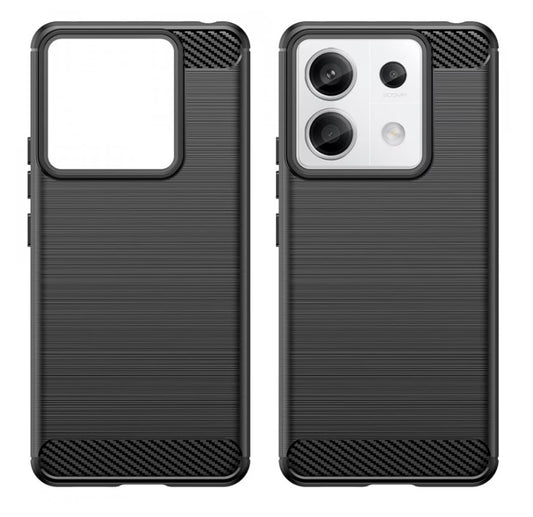 Fodral till Xiaomi Poco M6 / Redmi 13C 5G / Poco C65 / Redmi 13C, Tech-Protect, Carbon, Svart