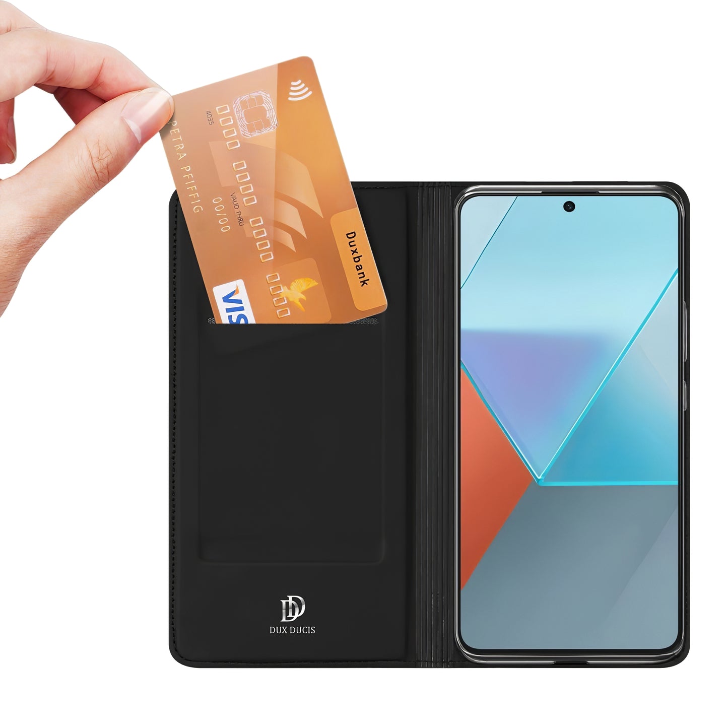 Väska för Xiaomi Poco X6 / Note 13 Pro 5G, DUX DUCIS, Skin Pro, Svart