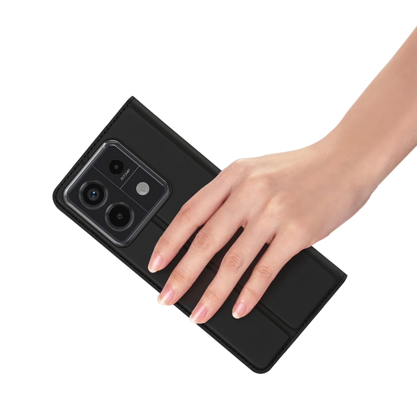 Väska för Xiaomi Poco X6 / Note 13 Pro 5G, DUX DUCIS, Skin Pro, Svart