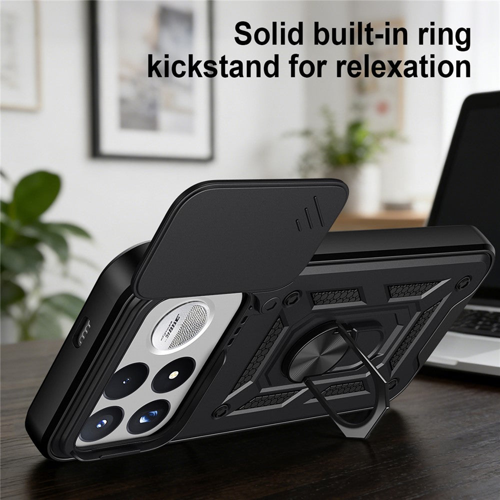 Skal till Xiaomi Poco F9 Ultra, Techsuit, CamShield, svart