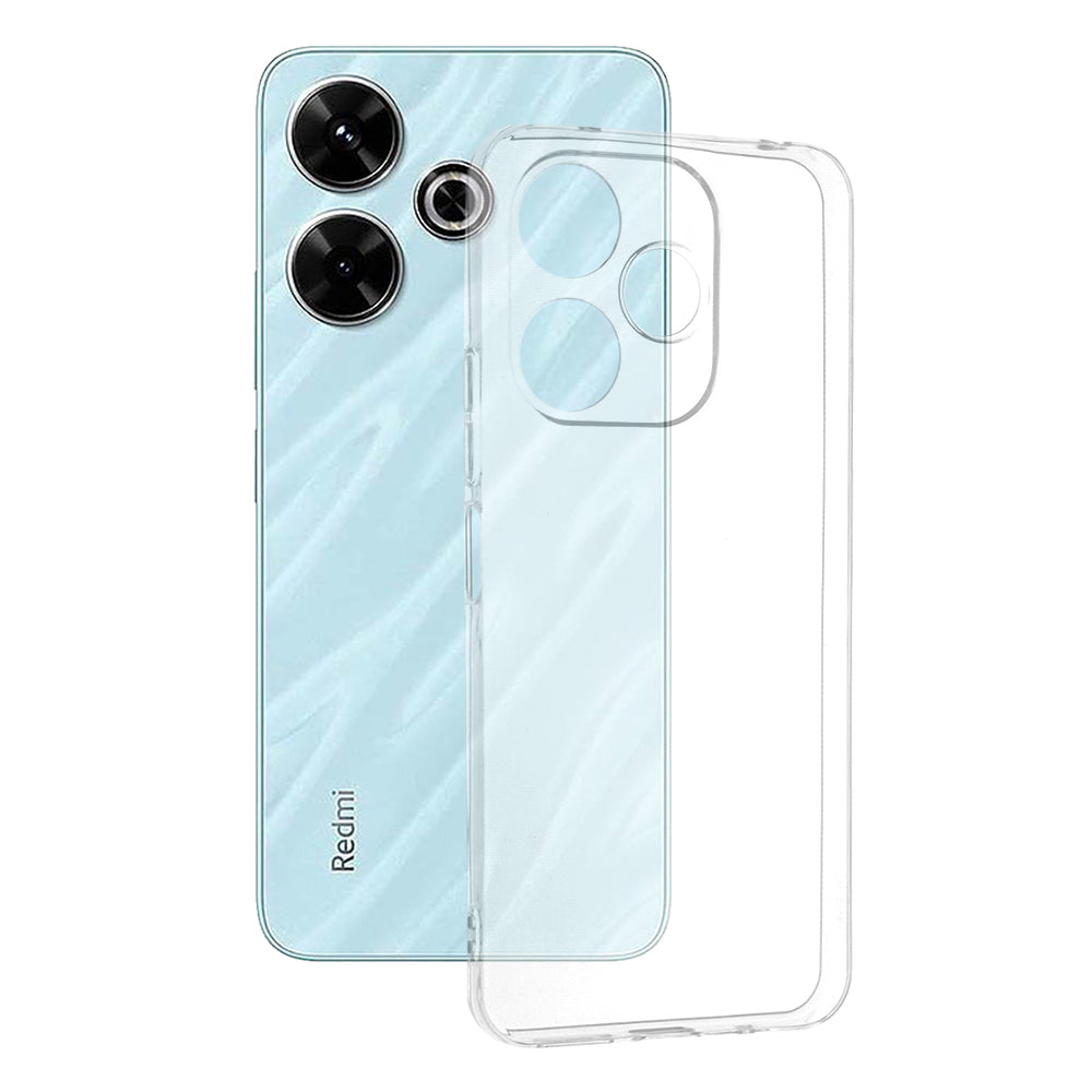 Case for Xiaomi Poco M6 4G / Redmi 13, Techsuit, Clear, Transparent