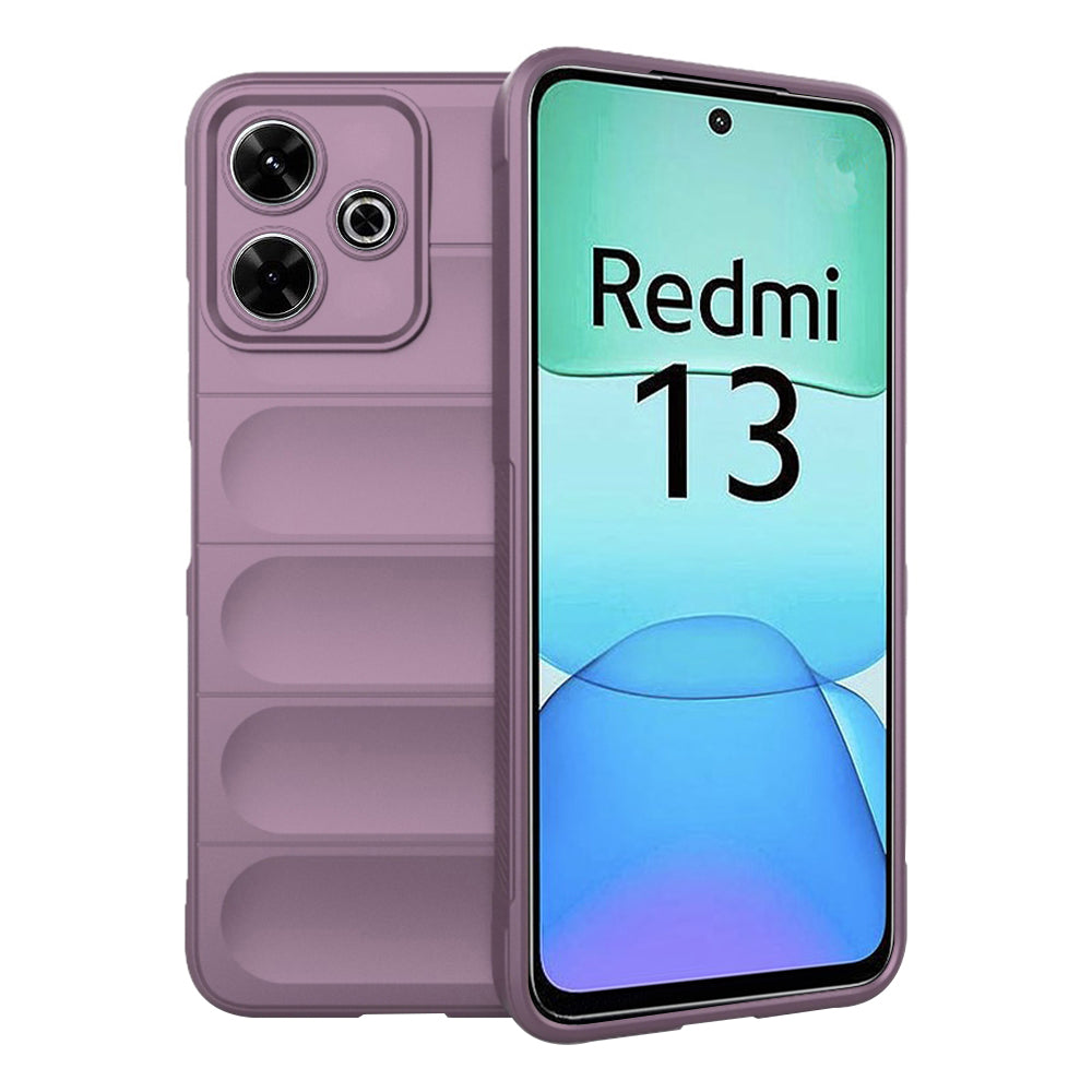 Skyddsfodral för Xiaomi Poco M6 4G / Redmi 13, Techsuit, Magic Shield, Lila