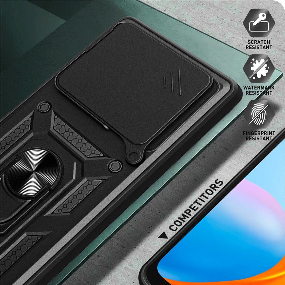 Skyddsfodral för Xiaomi Poco M8 Pro / Redmi Note 15 Pro+ 5G, Techsuit, CamShield, Blå