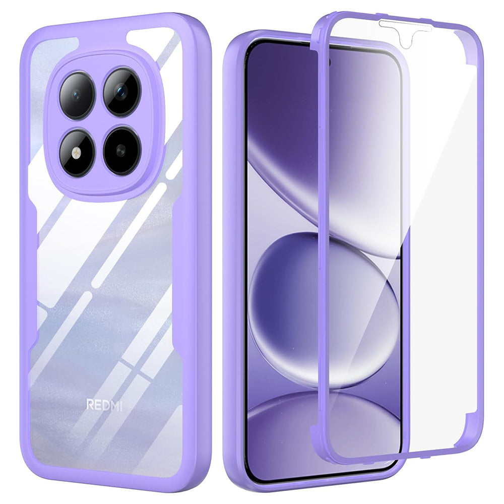 Fodral för Xiaomi Poco M8 Pro / Redmi Note 15 Pro+ 5G, Techsuit, ColorVerse 360, Lila