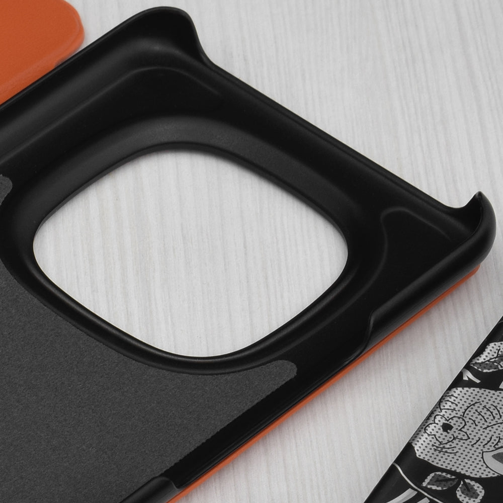 Fodral för Xiaomi Poco M8 Pro / Redmi Note 15 Pro+ 5G, Techsuit, eFold, Orange