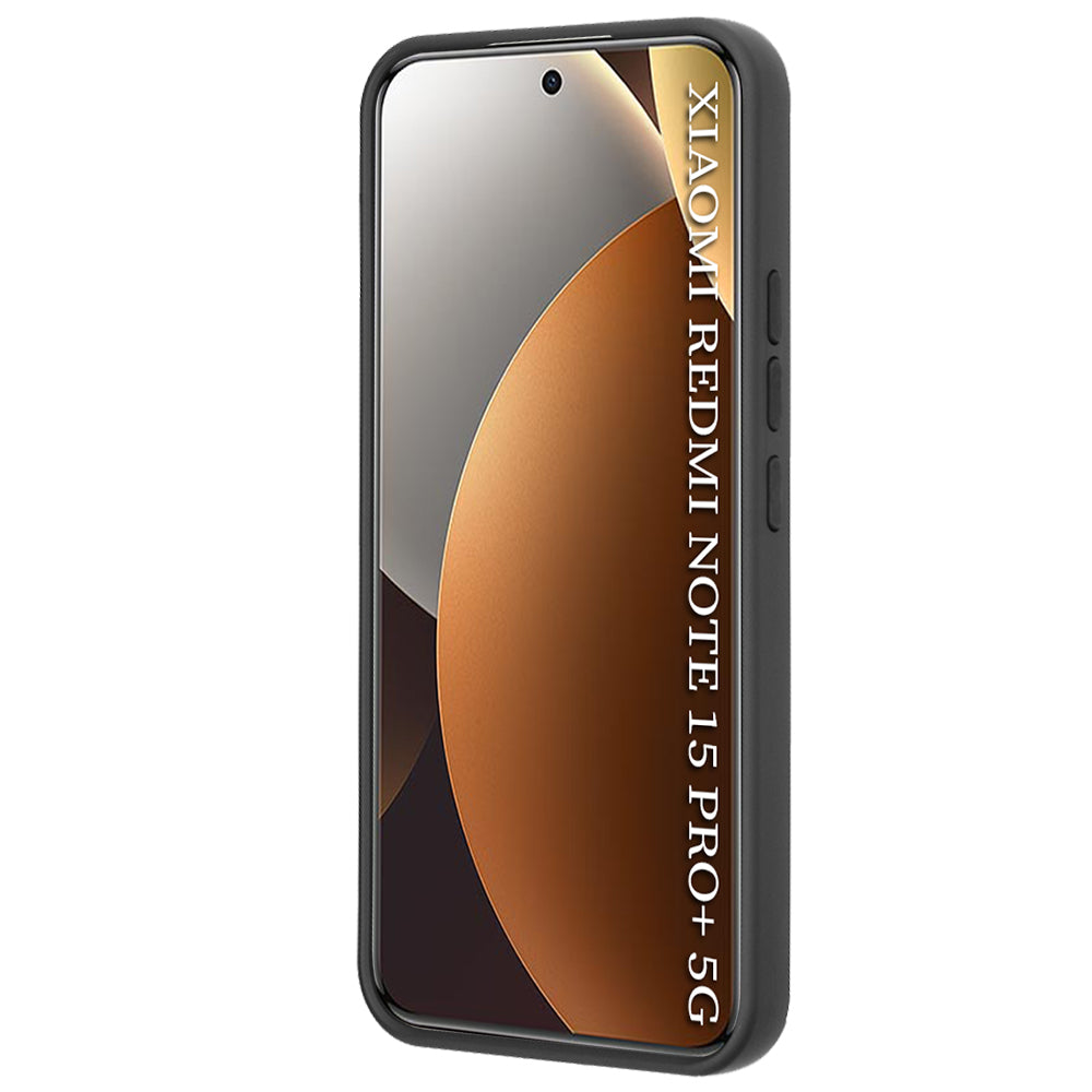 Case for Xiaomi Poco M8 Pro / Redmi Note 15 Pro+ 5G, Techsuit, Glinth, Black