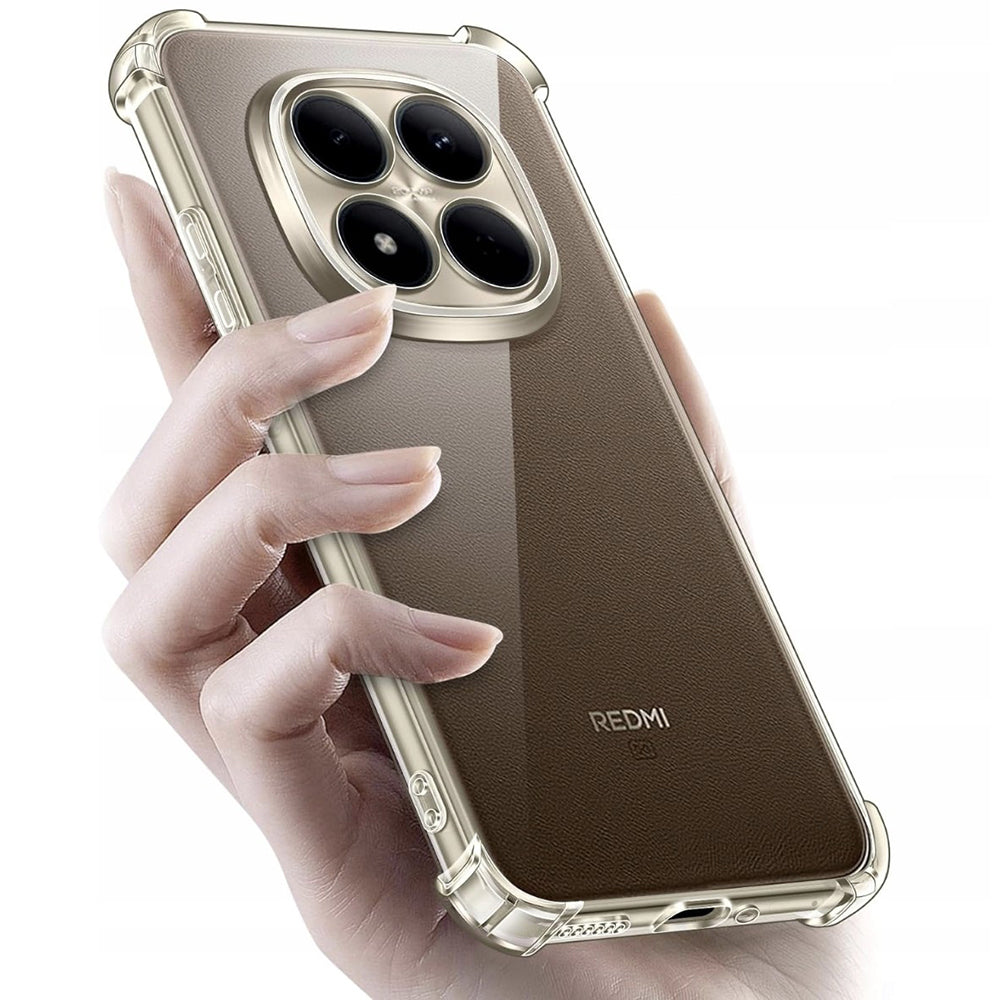 Skyddsfodral för Xiaomi Poco M8 Pro / Redmi Note 15 Pro+ 5G, Techsuit, Stötsäkert Klart, Transparent