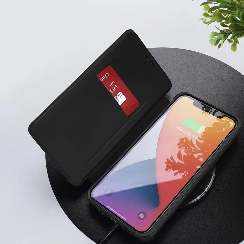 Fodral för Xiaomi Poco M8 / Redmi Note 15 5G / Note 15 4G, Techsuit, Magskin Book, Svart