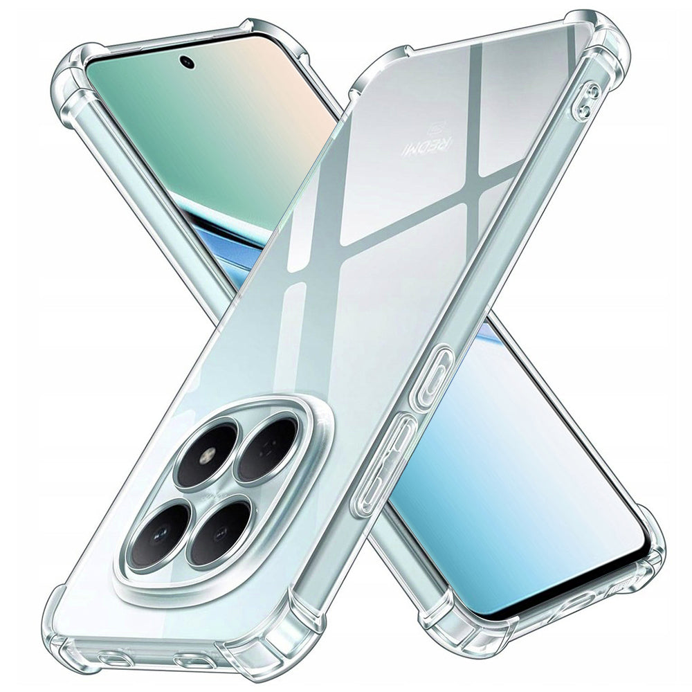 Skyddsfodral för Xiaomi Poco M8 / Redmi Note 15 5G / Note 15 4G, Techsuit, Stötsäkert Klart, Transparent