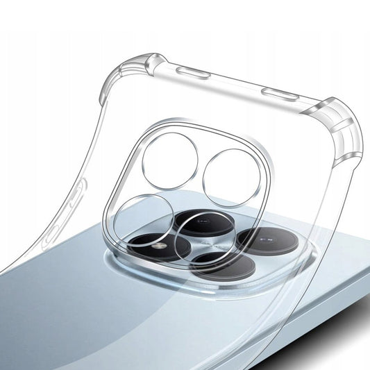 Skyddsfodral för Xiaomi Poco M8 / Redmi Note 15 5G / Note 15 4G, Techsuit, Stötsäkert Klart, Transparent