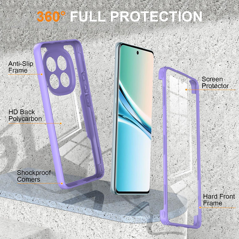 Fodral för Xiaomi Poco M8 / Redmi Note 15 5G, Techsuit, ColorVerse 360, Lila