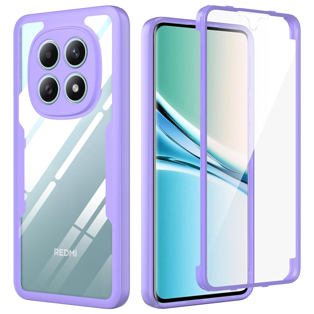 Fodral för Xiaomi Poco M8 / Redmi Note 15 5G, Techsuit, ColorVerse 360, Lila