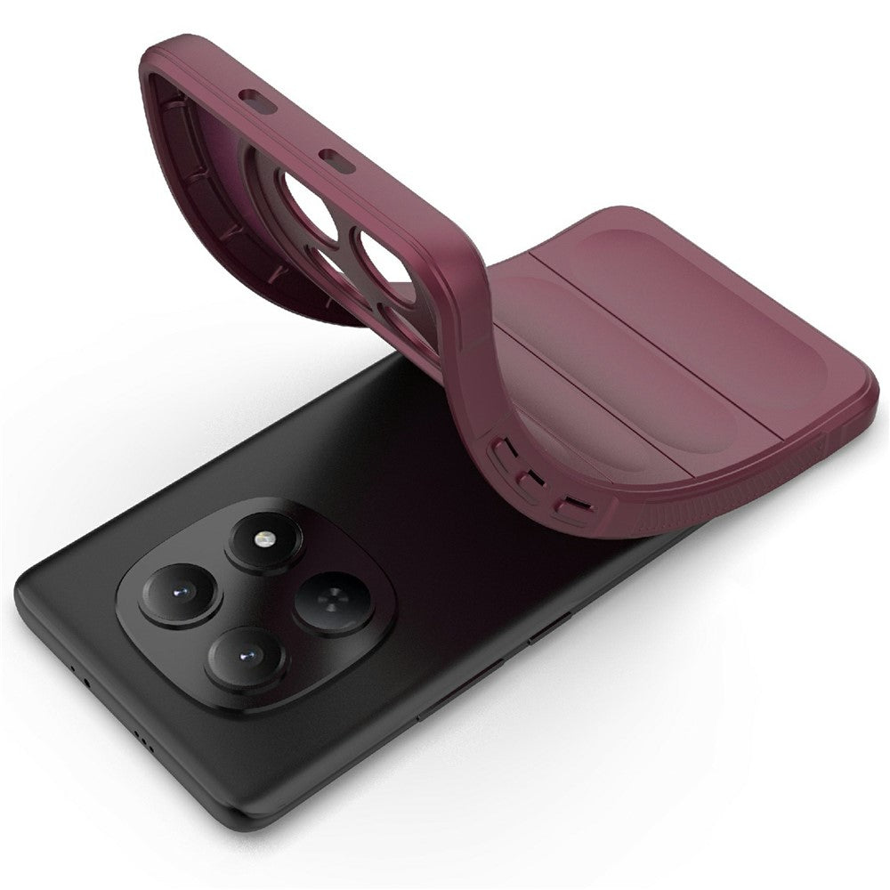 Skyddsfodral för Xiaomi Poco M8 / Redmi Note 15 5G, Techsuit, Magic Shield, Körsbärsröd
