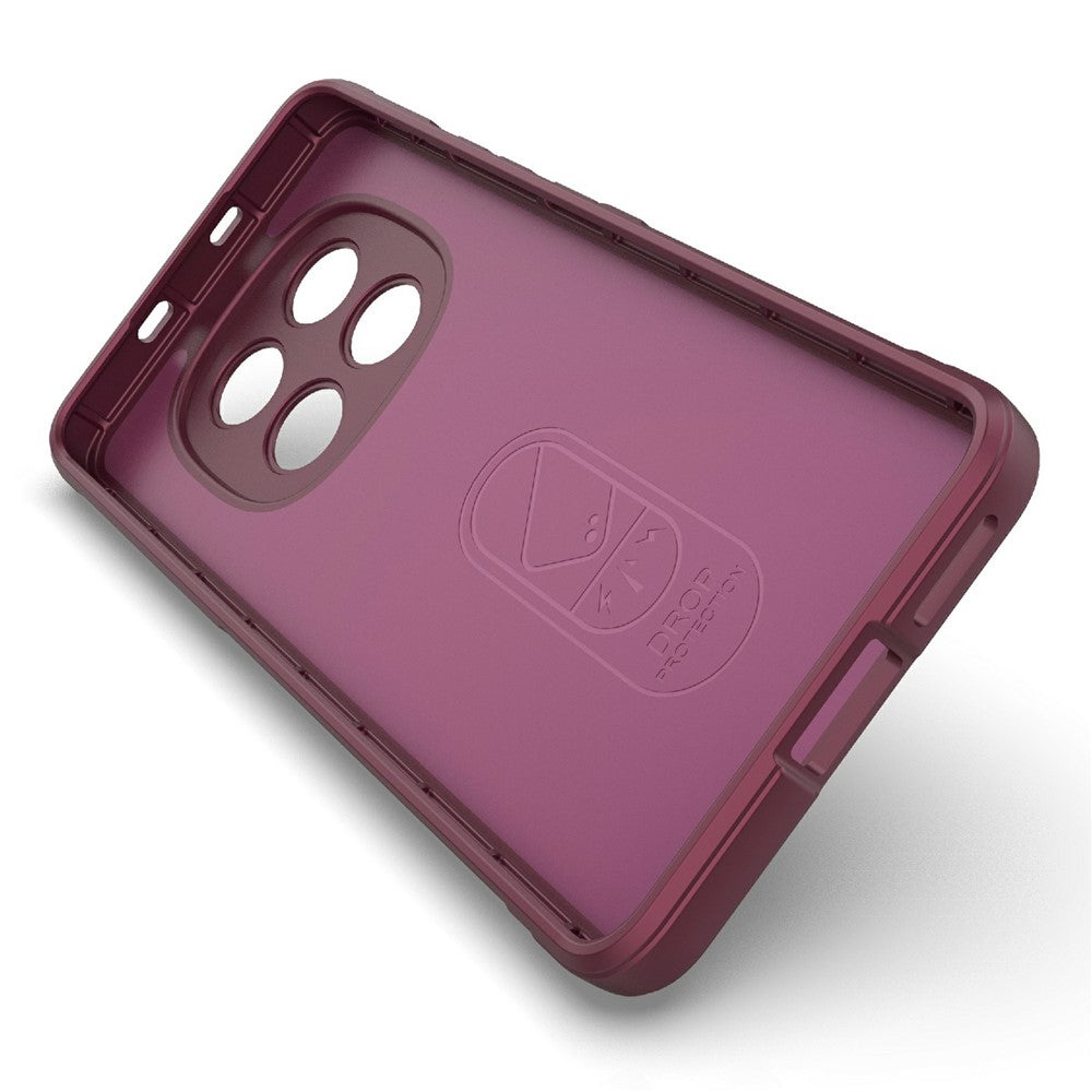 Skyddsfodral för Xiaomi Poco M8 / Redmi Note 15 5G, Techsuit, Magic Shield, Körsbärsröd