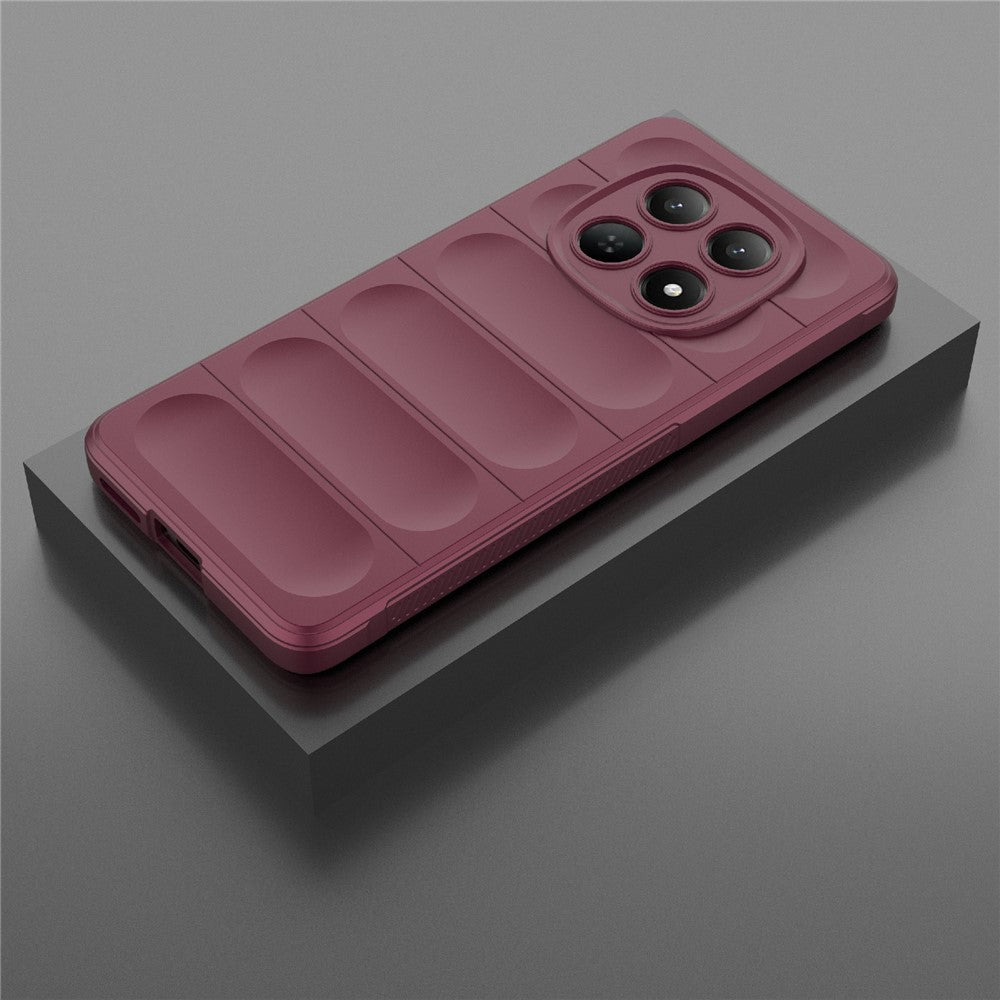 Skyddsfodral för Xiaomi Poco M8 / Redmi Note 15 5G, Techsuit, Magic Shield, Körsbärsröd