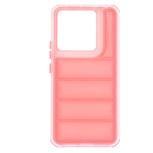 Fodral för Xiaomi Poco X6 / Note 13 Pro 5G, Techsuit, Wave Shield, Röd