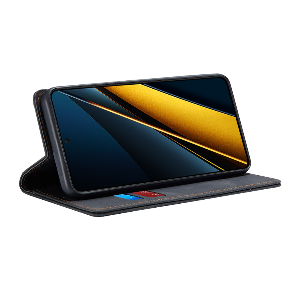 Fodral för Xiaomi Poco X6 Pro, Techsuit, Confy, Svart
