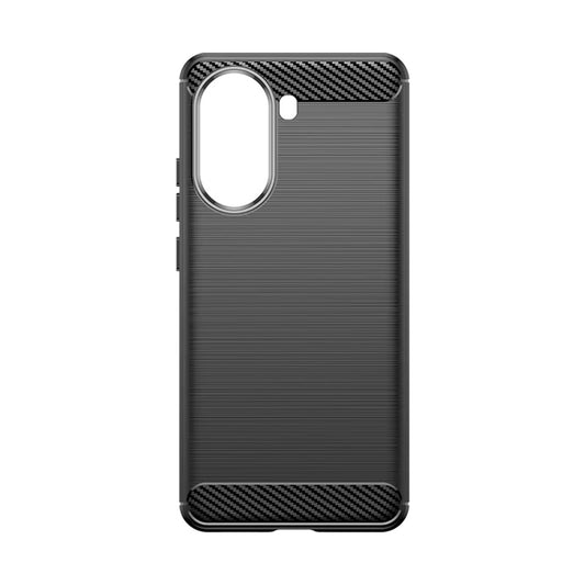 Fodral för Xiaomi Poco X7 Pro, Techsuit, Kolfiber, Svart