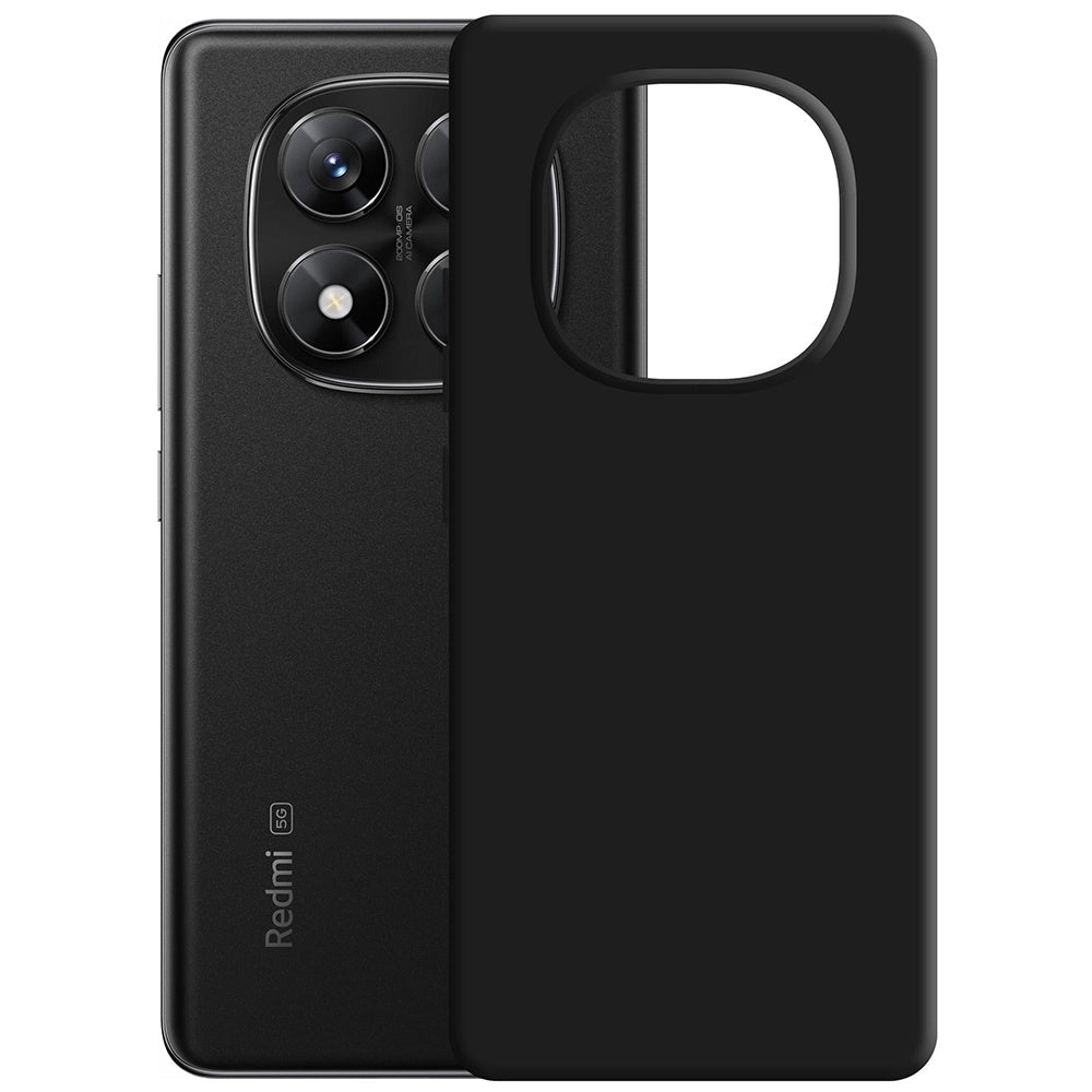 Fodral för Xiaomi Poco X7 / Redmi Note 14 Pro 5G, 3MK, Matt svart
