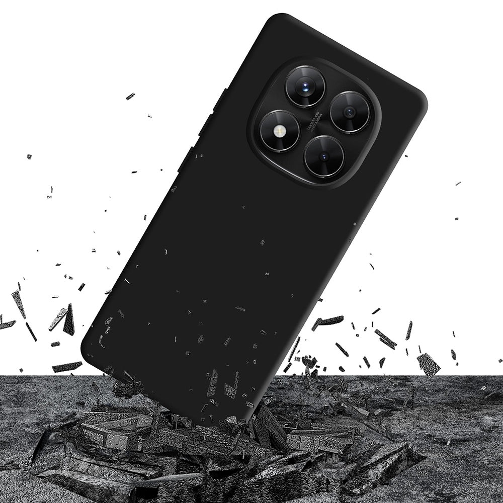 Fodral för Xiaomi Poco X7 / Redmi Note 14 Pro 5G, 3MK, Matt svart